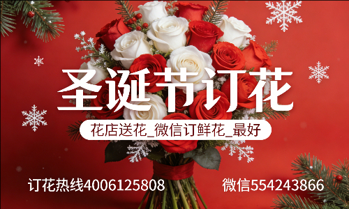 宜宾花店送花_微信订鲜花_圣诞节订花_最好? 宜宾花店